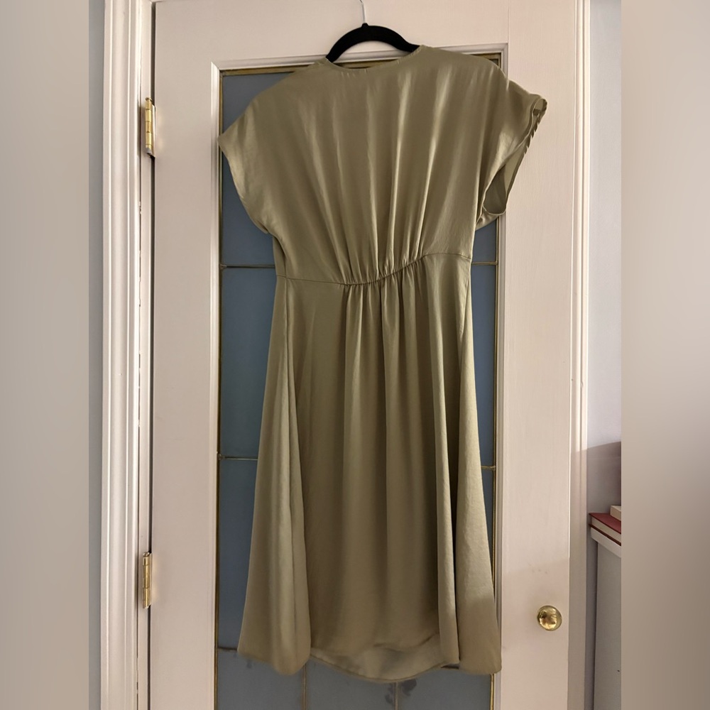 NWT InWear dress in olive green in size 4 - Picture 10 of 10